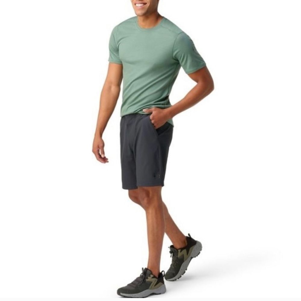 Smartwool Black Merino Wool Blend Shorts Men’s Sz Large